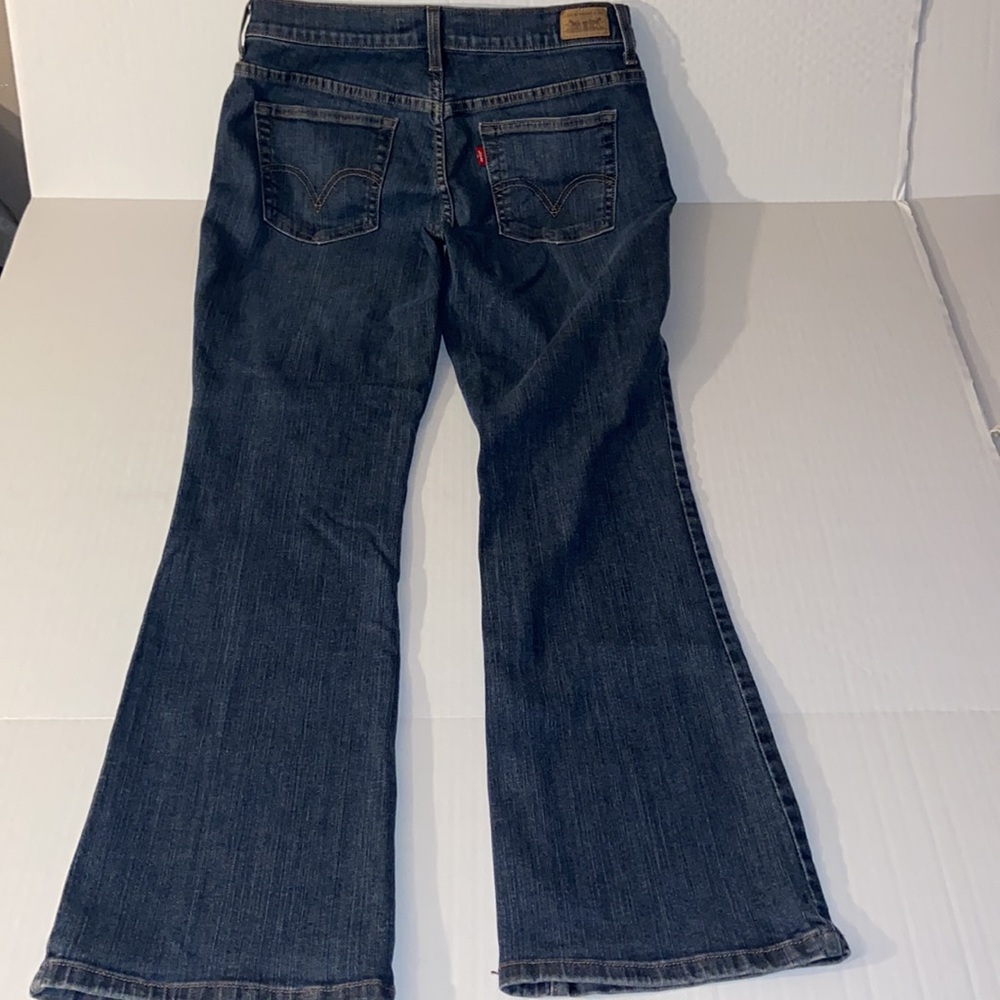 Levi’s 515 Women’s Bootcut Blue Jeans Size 6 Short - Picture 3 of 14